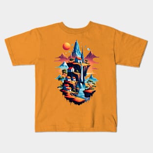 Urban Futurism Unleashed Kids T-Shirt